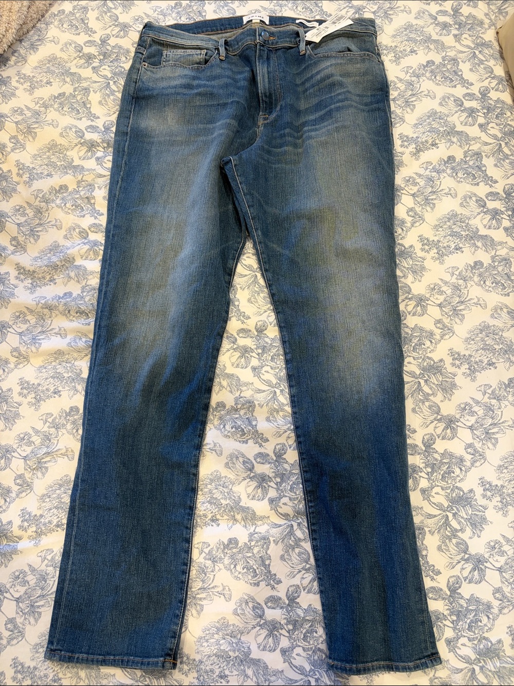 Men's Blue Frame Jeans